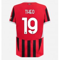 AC Milan Theo Hernandez #19 Replika Hemmatröja 2024-25 Kortärmad